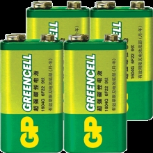 超霸 9V碳性电池(GP1604G-S1) 绿色