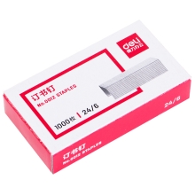 得力Deli  统一订书针 0012 #24/6 1000枚/盒